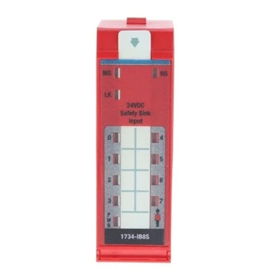 Allen-Bradley 1734- IB8S точка I/O 8- точков комбиниран модул